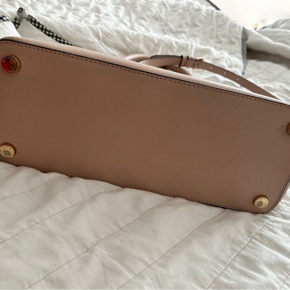 Michael Kors Cindy oyster LG done Satchel leather - Picture 6 of 7